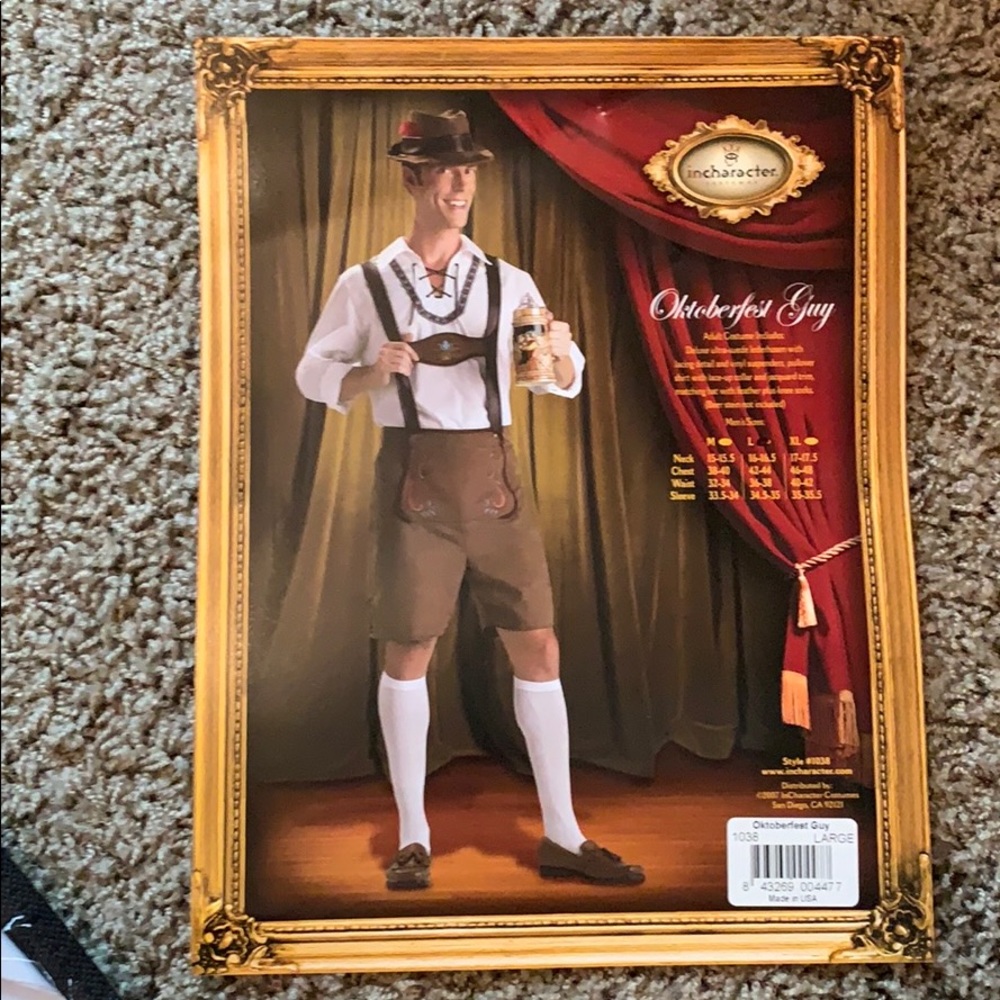 Oktoberfest Guy Costume